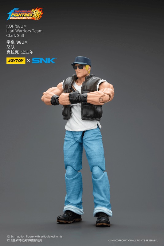 [Pre-Order] King of Fighters' 98UM - Ikari Warriors Team Clark Still 1/18 Action Figure